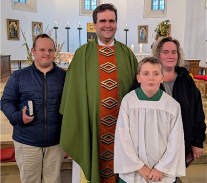 Anton Stauch ist neuer Ministrant