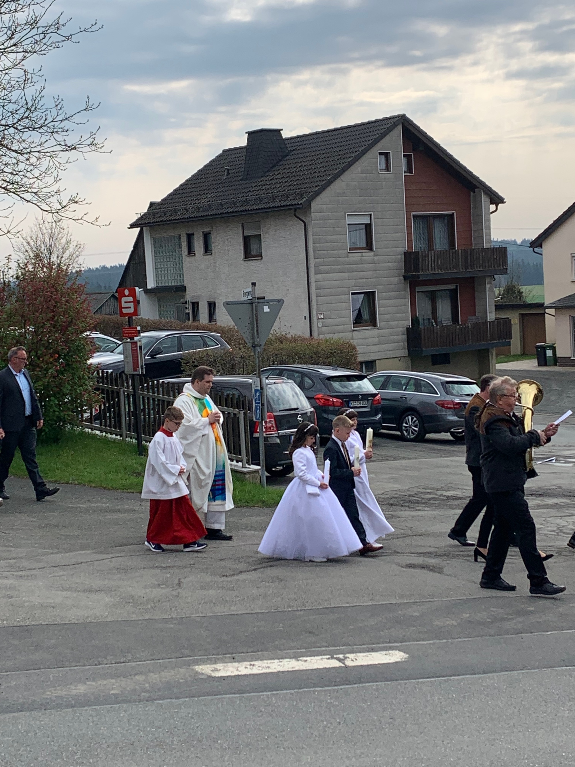 Erst- und Jubelkommunion in Tschirn