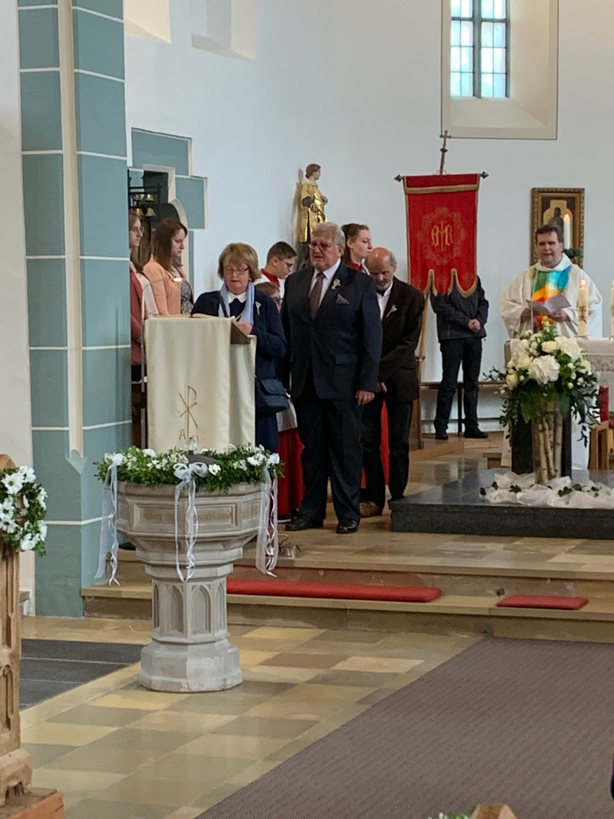 Erst- und Jubelkommunion in Tschirn