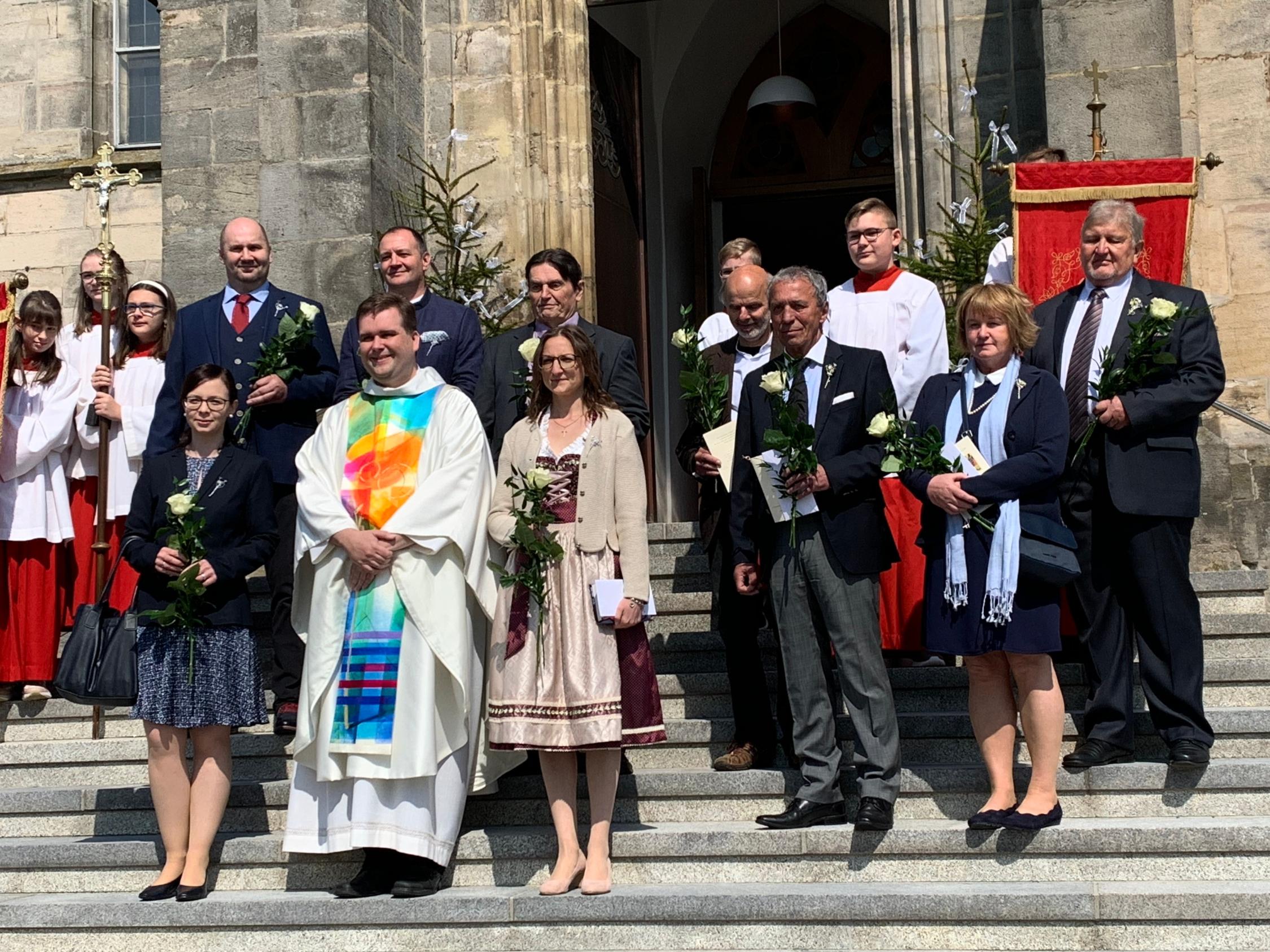 Erst- und Jubelkommunion in Tschirn