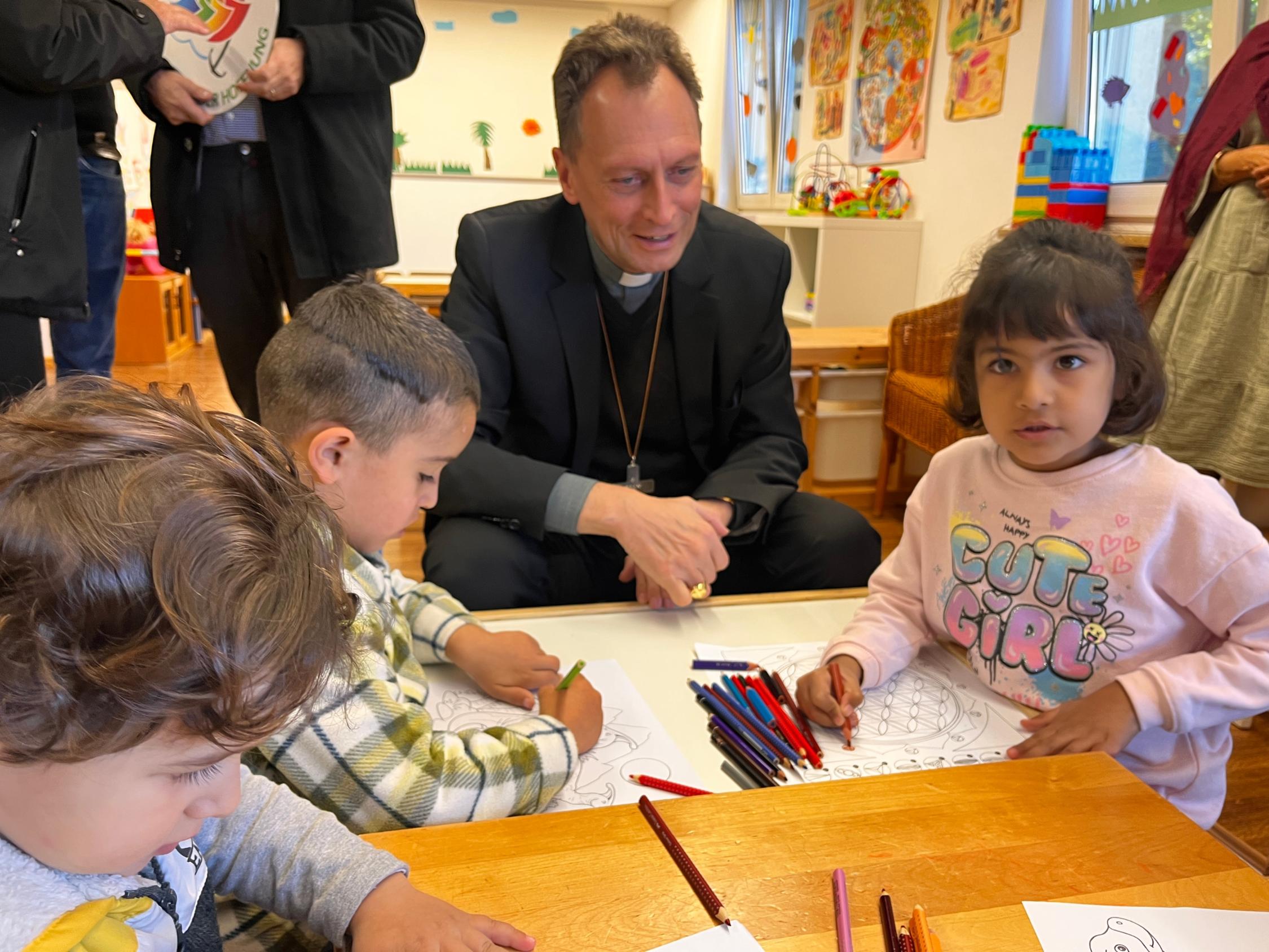 Besuch im ANKER-Zentrum