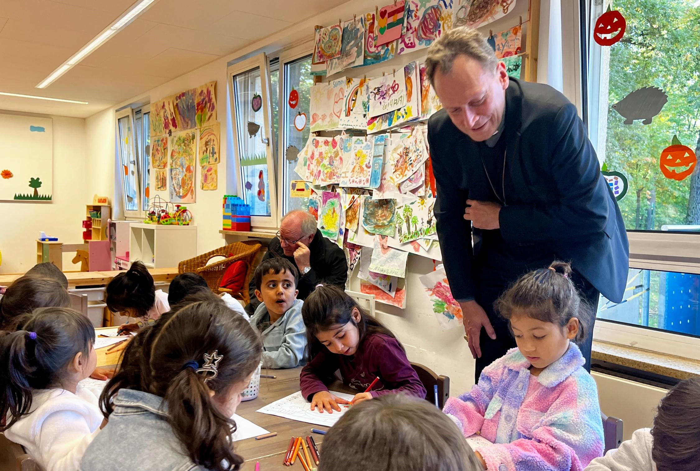 Besuch im ANKER-Zentrum