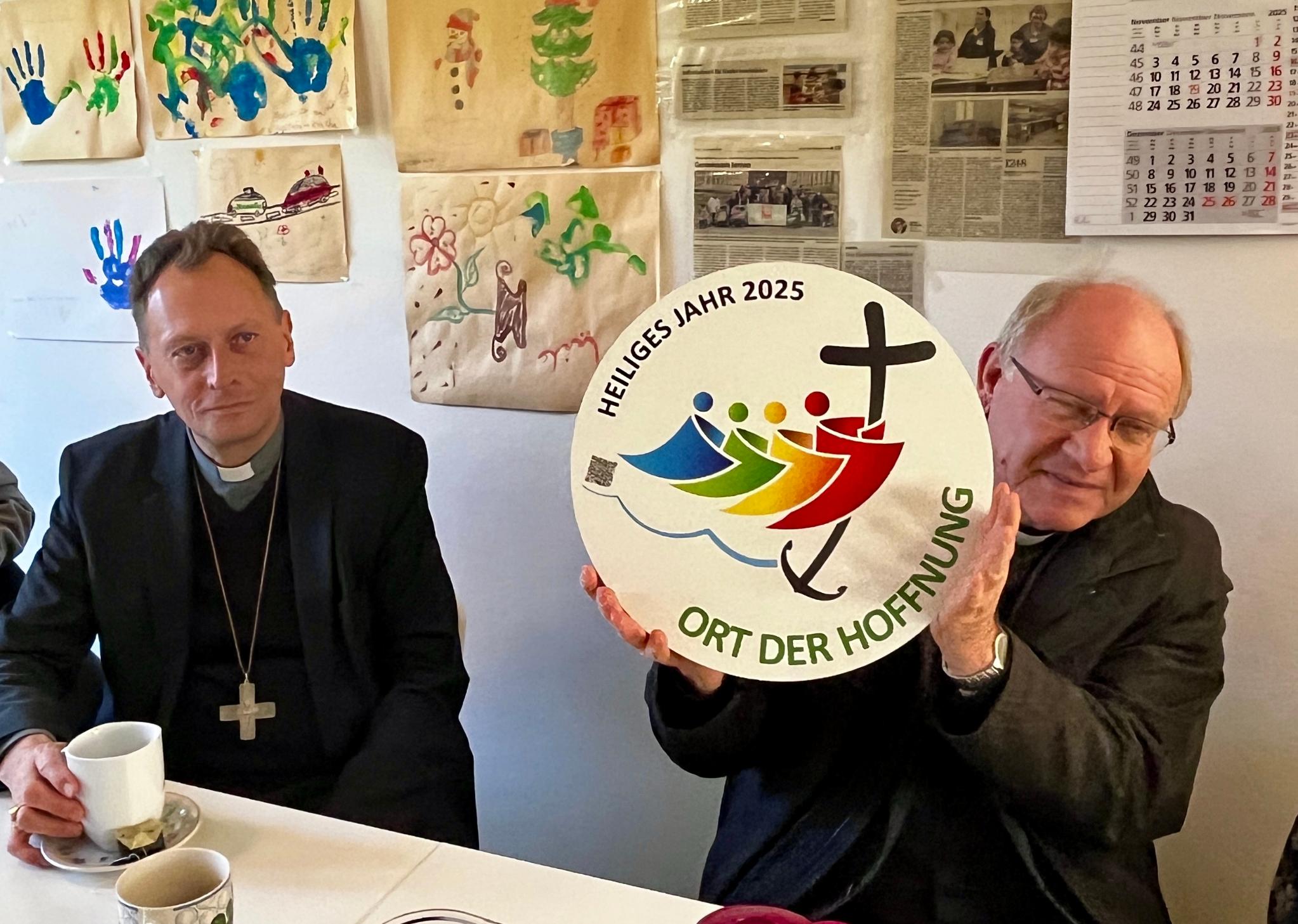 Besuch im ANKER-Zentrum