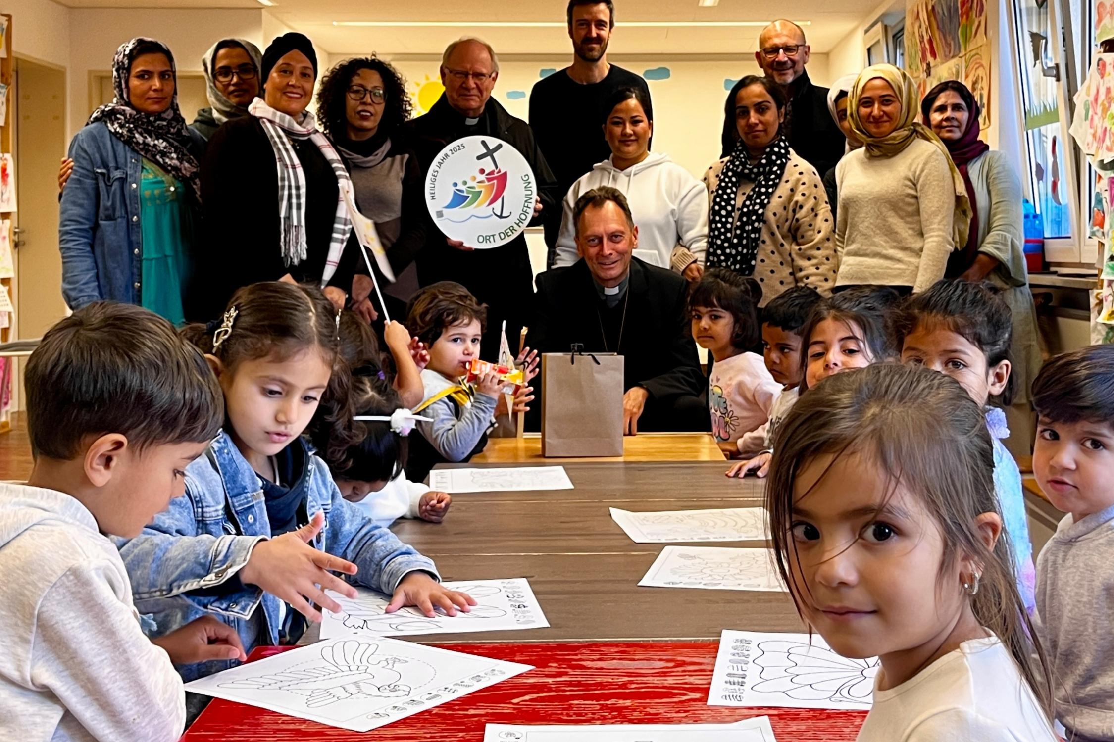 Besuch im ANKER-Zentrum