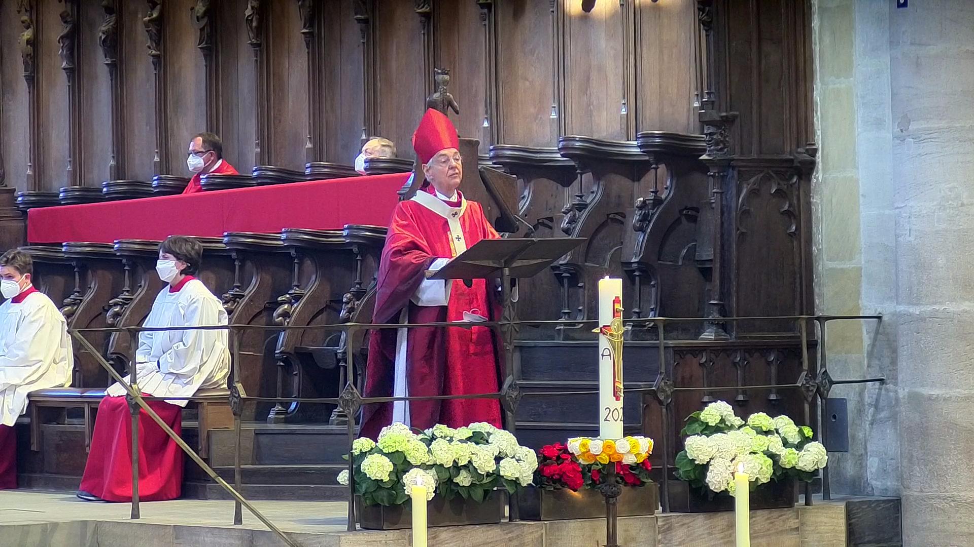 Erzbischof Ludwig Schick Pfingsten 2021