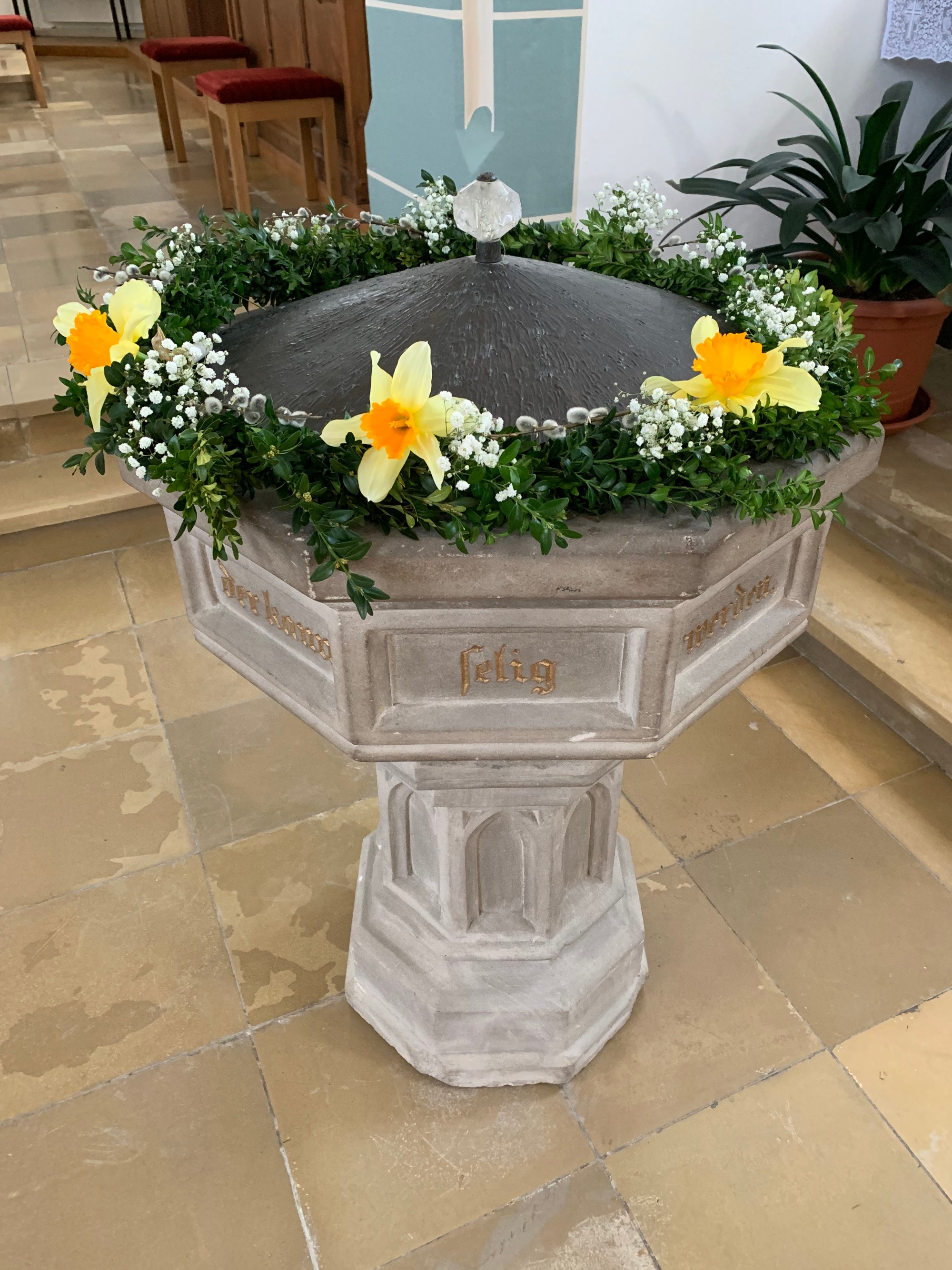 Ostern in der Pfarrei Tschirn