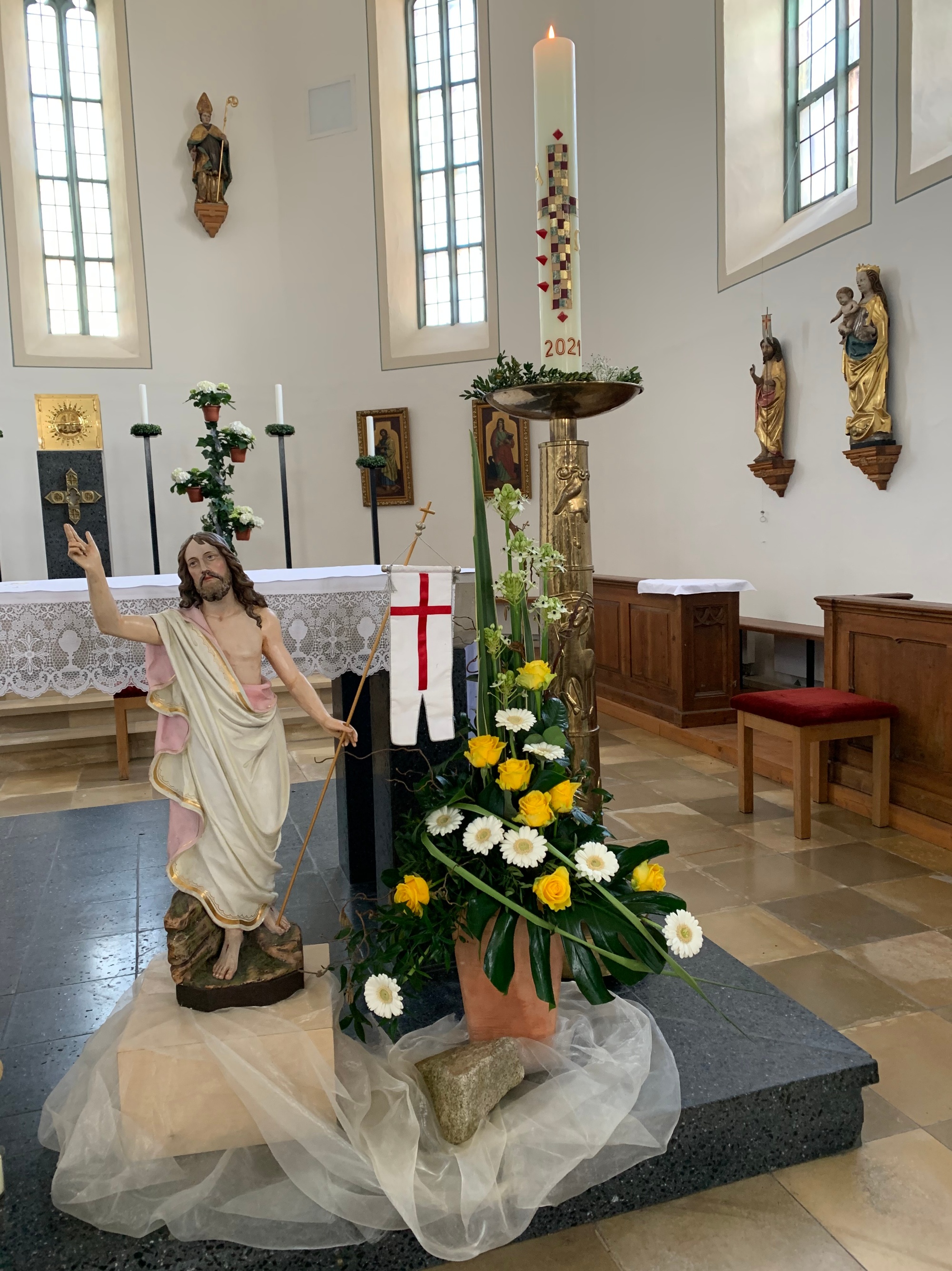 Ostern in der Pfarrei Tschirn