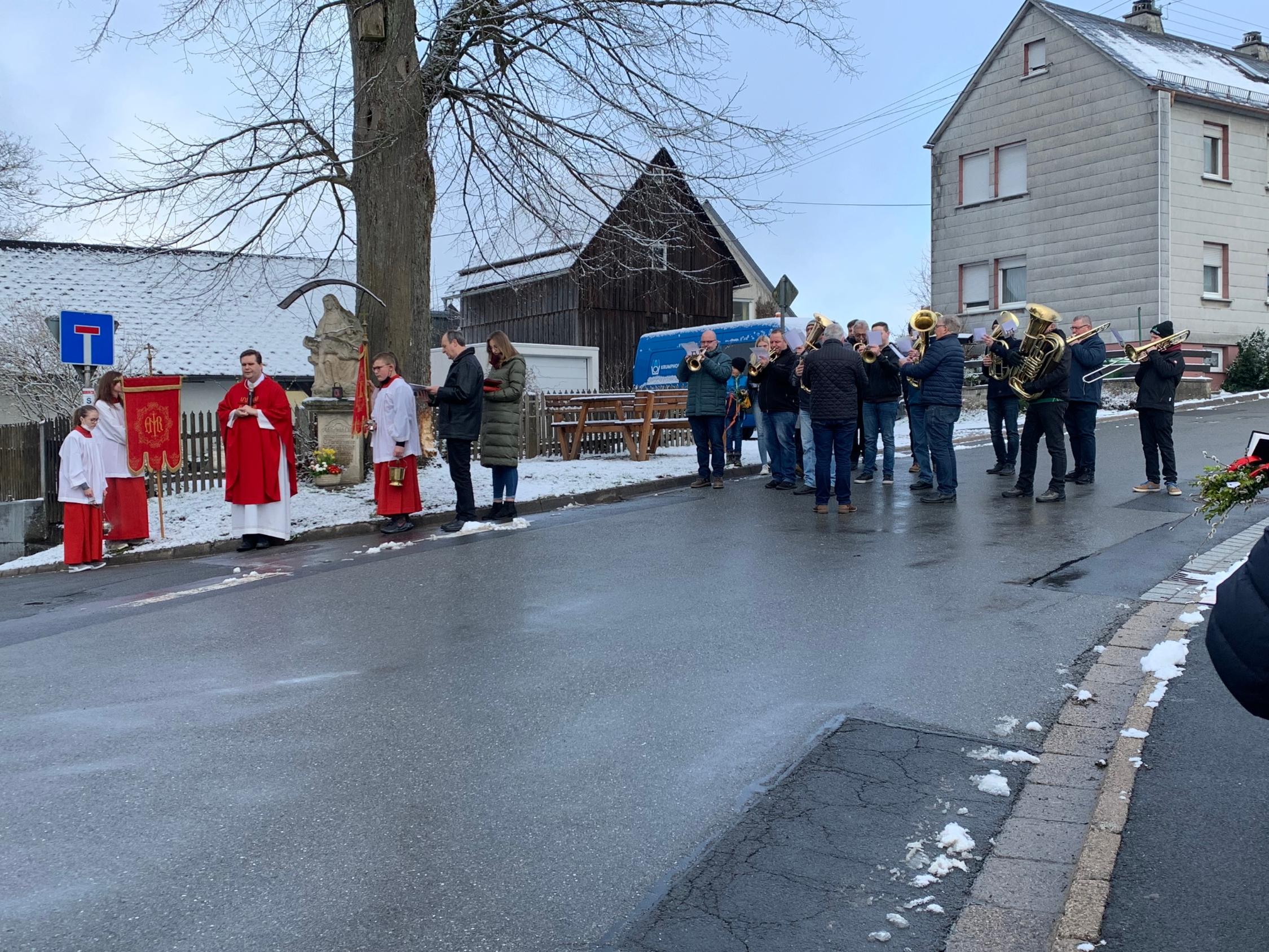 Palmsonntag in Tschirn