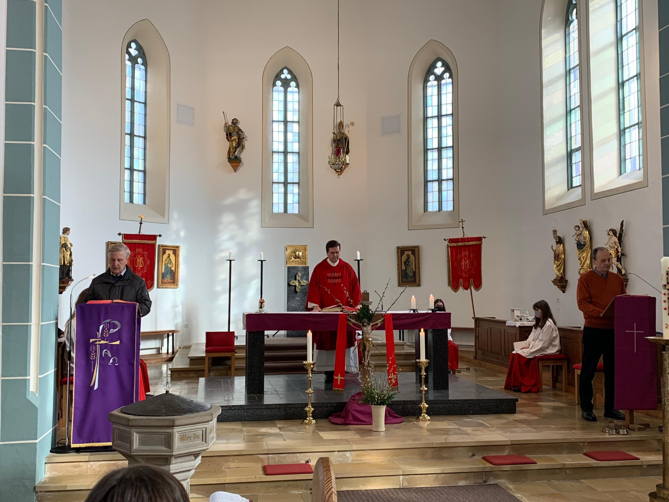 Palmsonntag in Tschirn