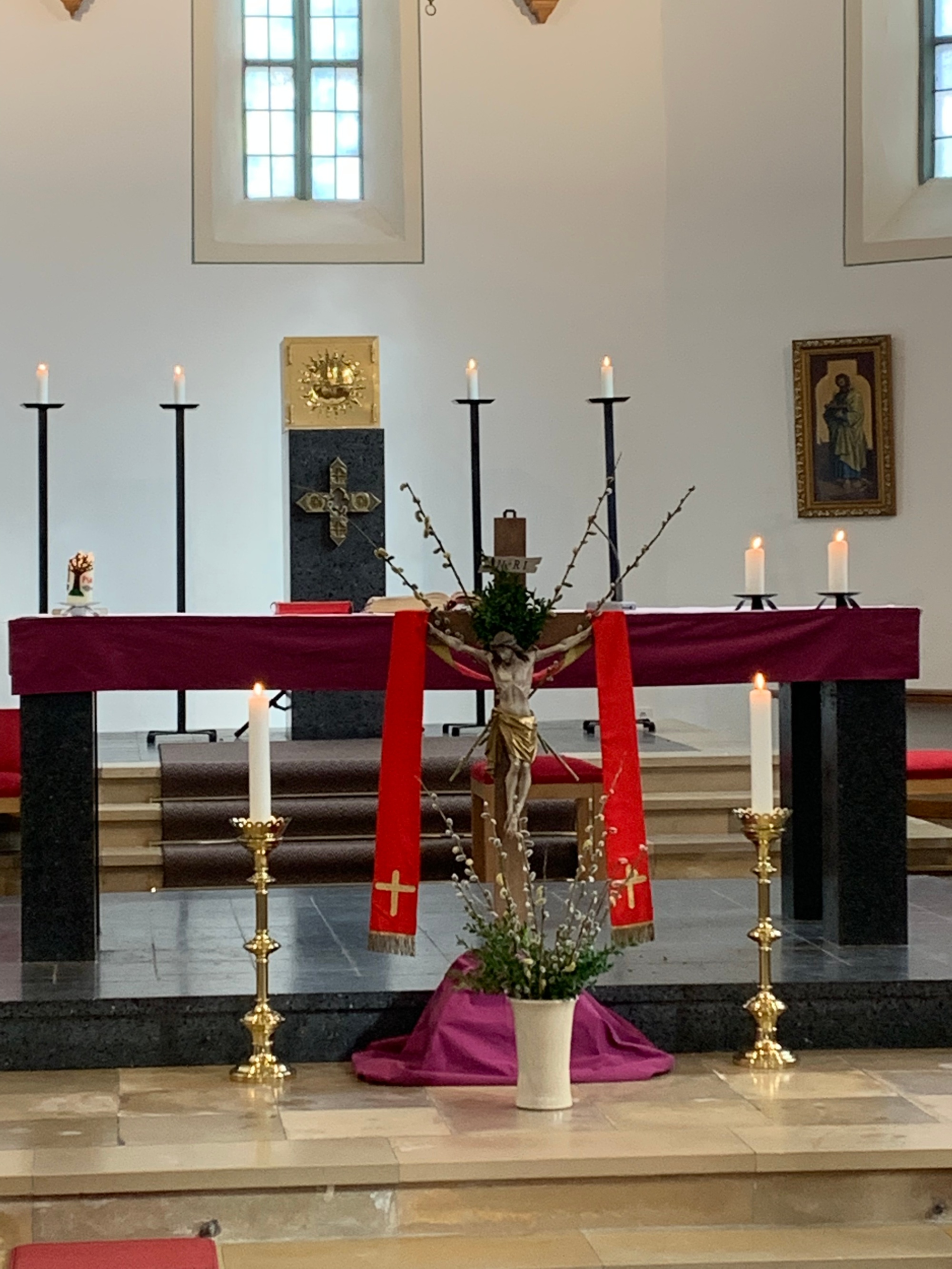 Palmsonntag in Tschirn