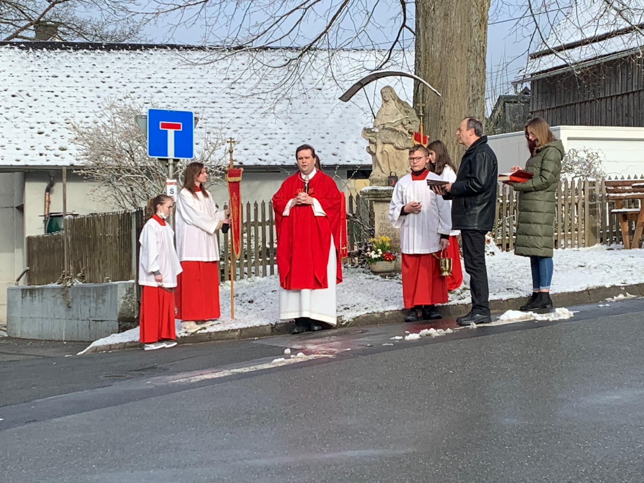 Palmsonntag in Tschirn