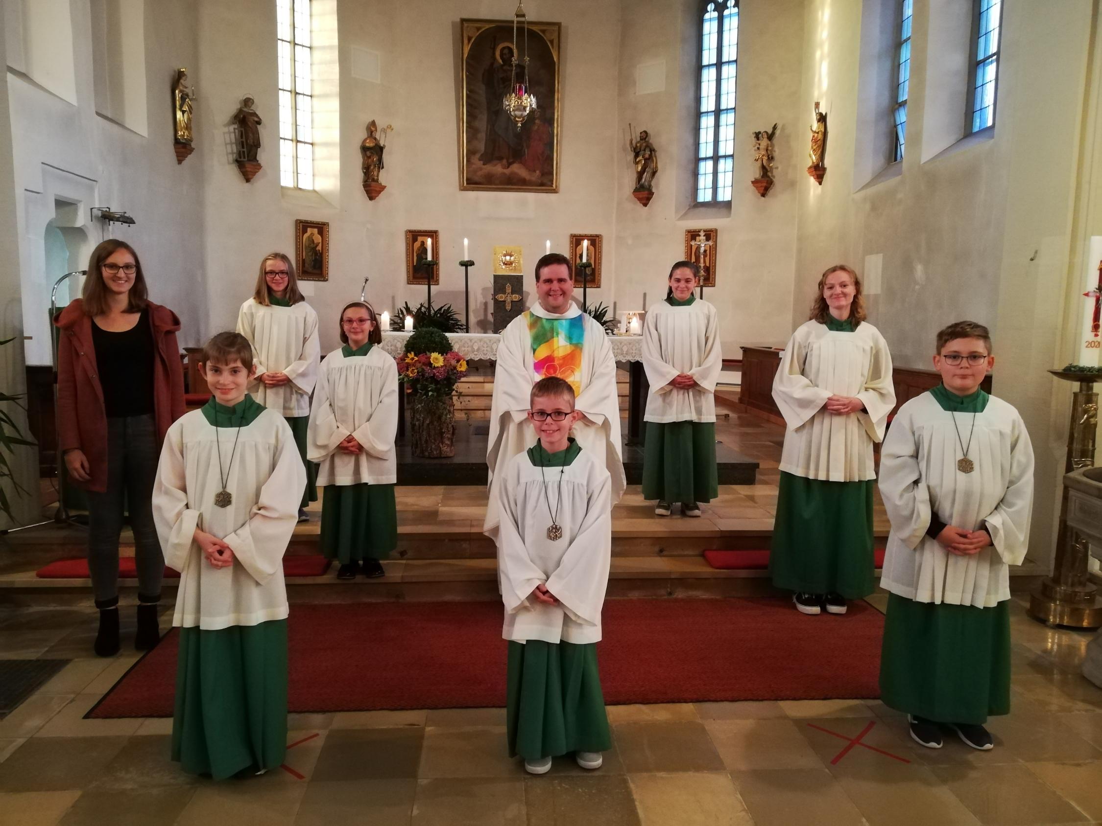 Ministrantenaufnahme